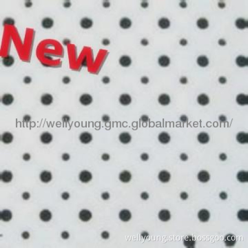 acoustic perforated panel for ceilings